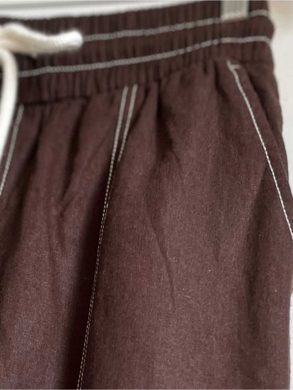 CHALME Australia Linen Blend Relaxed Leg Pant - Picture 11 of 15